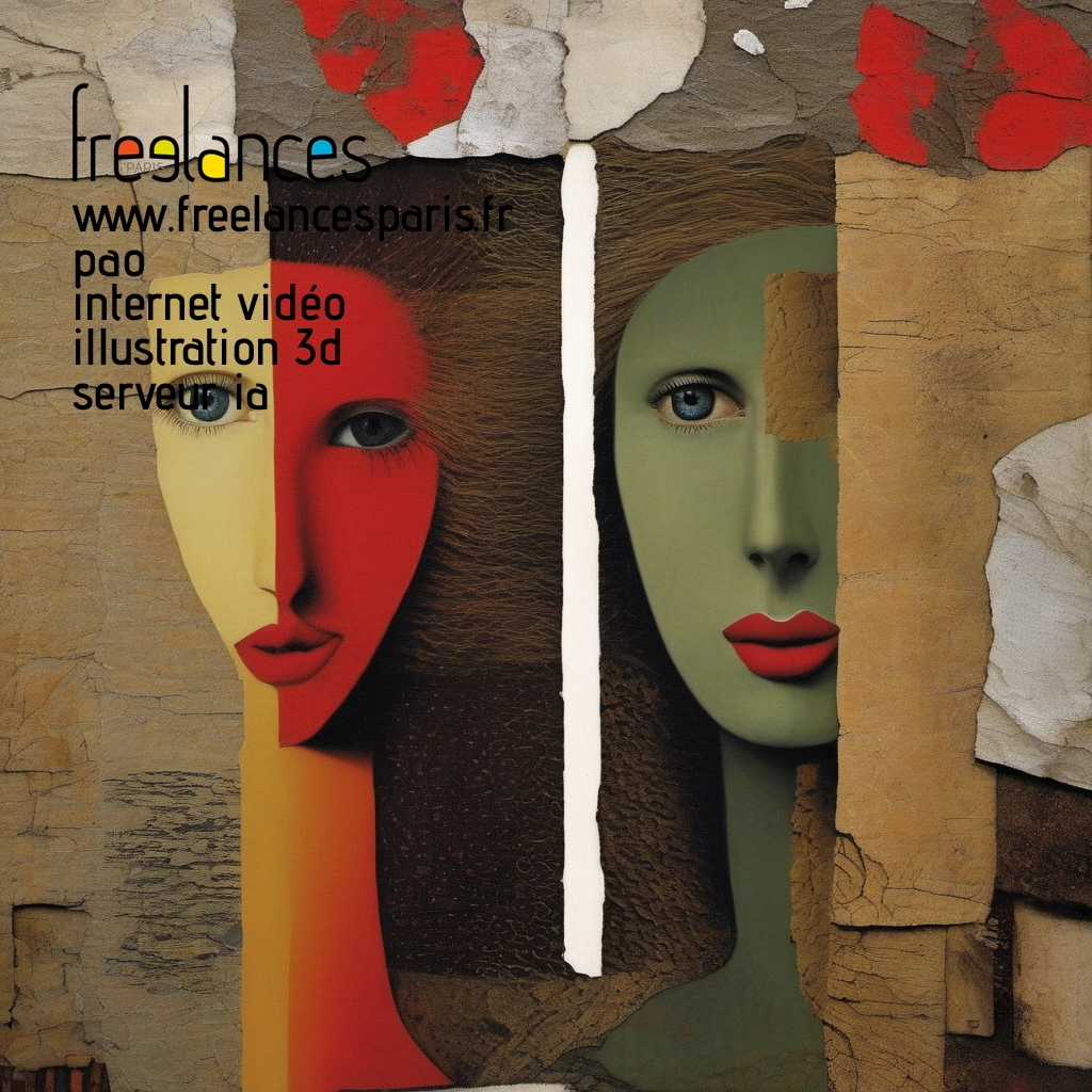 Pao mise en page internet vidéo illustration 3d serveur IA générative AI freelance paris studio de création magazines 49ufpme0